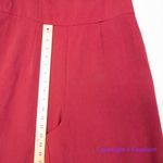 Adrianna Papell New!  dark red / maroon short sleeve jumpsuit, size‎ 14 Photo 8