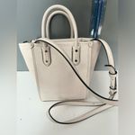 Kate Spade  ELLA PEBBLED WHITE LEATHER MINI TOTE CROSSBODY SATCHEL K7295 Photo 1