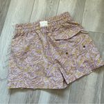 J.Crew  Eco Printed Paddle Shorts Paisley Print Purple (XXSmall) Photo 3