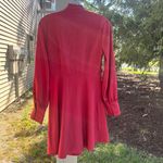 Who What Wear Ruffle Long Sleeve Dress Photo 3