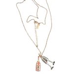 Kate Spade Make Magic Cluster Champagne Pendent Necklace with Dustbag Photo 2