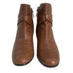 Cole Haan Women 8.5 B Ankle Boot Distressed Leather Cassidy Buckle Bootie Photo 4