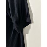 Storm Black Open Front Duster Cardigan Short Sleeve Waterfall Hem Womens Size undefined Photo 2