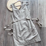 Banana Republic  linen blend sheath‎ dress beige sleeveless Photo 0