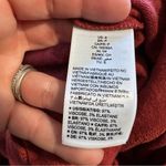 Daily Ritual Tie Waist Sleeveless stretch Jumpsuit Womens Small Red Photo 6