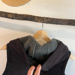 Ralph Lauren  Cozy Winter Layer Black Hooded Zip Up Plush Lined Size Small Photo 5