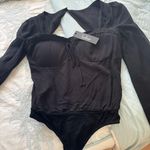 Lulus Black Bodysuit Photo 0