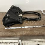 American Living  Black Shoulder Bag with Silver Buckle Accents Photo 4