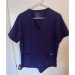 FIGS  Technical Collection Women’s Scrub Top Purple Size XL Medical Nurse Doctor Photo 0