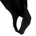 Aritzia Sunday Best Black Bodysuit Ribbed Knit V-Neck Sleeveless Size Medium Photo 3