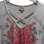 Como vintage Short Sleeve Gray Top 2XL Photo 3