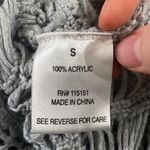 Romeo + Juliet Couture Gossip Girl crochet circle hem open knit sweater size S Photo 8