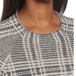 Eileen Fisher Ash Gray Sleek Tencel Merino Wool Boxy Sweater Top | Small Photo 3