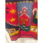 Signatures Northern Isles Hand Knit Sweater Vintage School Teachercore M school Red Size M Photo 3