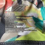 Avia  Womens Active Allover Print Performance Capri Legging with Mesh- Size Small Photo 4