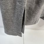 Cable & Gauge  Plus Size 1X Gray Hoodie Sweatshirt Shift Dress Tunic Short Sleeve Photo 5