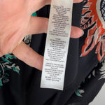 Chico's  Floral Embroidered Sheer Overlay Tunic Top Sz 3 (XL) Flowy Boho Ethereal Photo 8