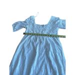 Solitaire  White Lace Crochet Boho Dress Lined Modest BeacDemure Classy Size Smal Photo 8