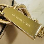 Michael Kors Jet Set Camel Multi Leather Medium Crossbody Camera Bag Photo 7