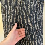 Collective Concepts Brown Black Abstract Pleated Sleeveless Blouse Small Photo 5