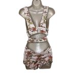 We are huh Free People two piece swim suit sz M Size M Photo 3