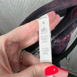 Alo Yoga Purple Red Airbrush Print Full Length Leggings Photo 3