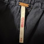 Free People  Tahiti Cargo Navy Military Cotton Drawstring Utility Pants Medium Photo 4