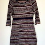 Anthropologie  Sparrow Fair Isle Striped Sweater Dress - Size: Small Photo 2