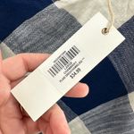 Natural Reflections NWT Blue & White Checkered Plaid Summer Dress Photo 5