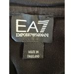 EA7 Emporio Armani Womens Full Zip Hoodie Jacket Athleisure Black Size M Photo 4