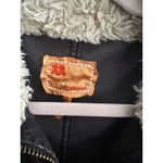 22 Twenty Two Black Corduroy Faux Fur Trim‎ Small Full Zip ASO Gilmore Girls Photo 1