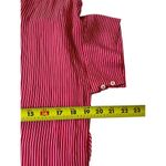 MNG Mango Red Striped Shirt Dress (missing belt) Women's Size 2 | 48 Photo 6
