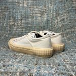 ALLSAINTS  Ghost Jackie Low Top Lace Up Sneakers in White Photo 3