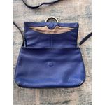 Vince Camuto  Admiral Blue 100% Genuine Leather Crossbody Bag Photo 3
