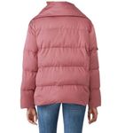 Avec Les Filles NWT Dark Pink Belted Puffer Jacket Size Small Photo 1