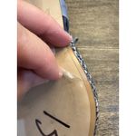 Chadette Maragh‎ Alisyn Tweed d'Orsay Shoes Size 13 EU 43 Blue Denim Bow Photo 9