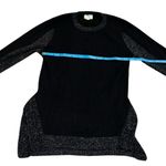 3/$15 LIME black sweater with metallic trim Photo 1
