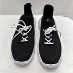 SheIn Black Mesh Breathable Casual Lightweight Sneakers w White Speckled Soles Size 9 Photo 6