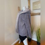 Urban Outfitters  Carmella Cozy Gray Sherpa Jacket Medium EUC Photo 6