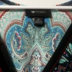 AB Studio Colorful Short Sleeve Mini Dress or Swim Cover Up Photo 1