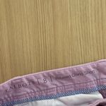 Talbots  Relaxed Chino Shorts 8 Lavender Purple Cotton Blend Pockets Zip Fly Photo 1