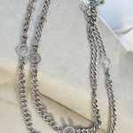 Michael Kors mk circle curb chain belt/necklace/strap XXL/1X NWT Photo 0