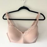Wacoal  Softly Styled Wire Free Contour T-shirt Bra Rose Dust Lace Photo 1