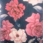 Driftwood  Eva Masquerade low Rise Floral Print Flare Denim Jeans 31X32 Y2K Photo 3