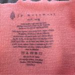 Free People Movement Women’s Madeline Funnel Baby Tee Lettuce Hem Size M/L Orange Size M Photo 3