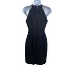 Banana Republic Women’s Size 2 Black Halter Sheath Dress Career Office Photo 3