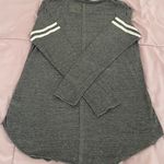 Chaser “Weekend” Gray Loungewear Cotton Rayon Blend Sweatshirt, size L Photo 9