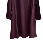 Philosophy Women's Long Sleeve Purple Knee Length Shift Dress Size L Photo 5
