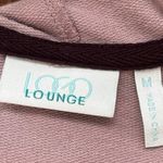 Lounge Logo  Jacket Medium Fridge Front Zipper Pockets Hood B33 Photo 4