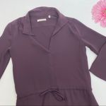 Babaton  Aritzia Mini Shirtdress: Plum Wine Photo 7